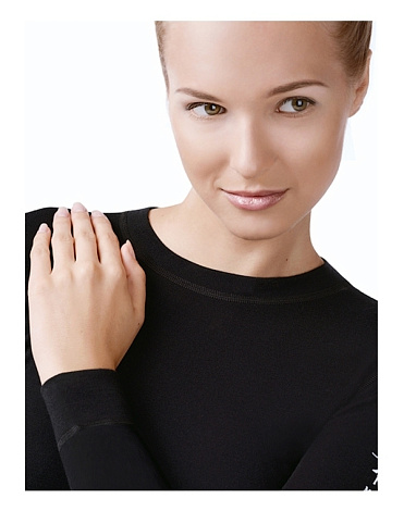Термобелье футболка женская с длинным рукавом Norveg, серии Soft 5